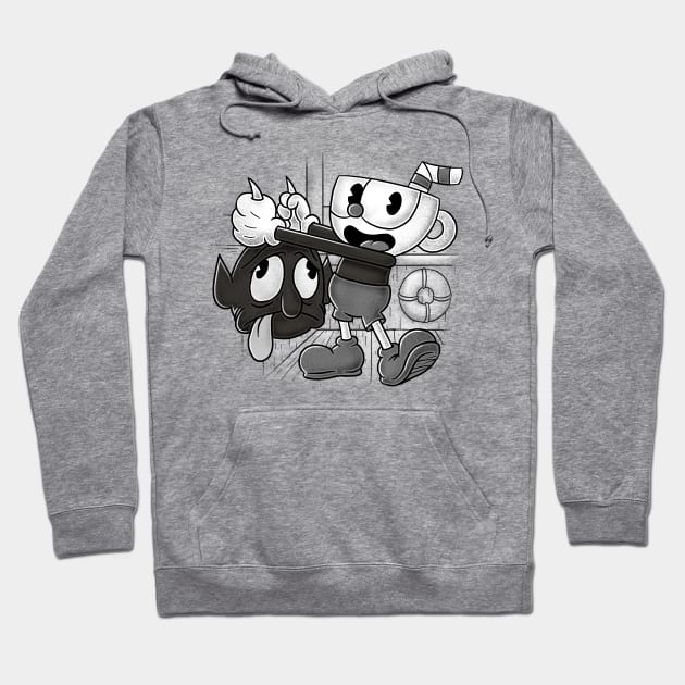 Steamboat Cuphead v.2 Hoodie by Andriu